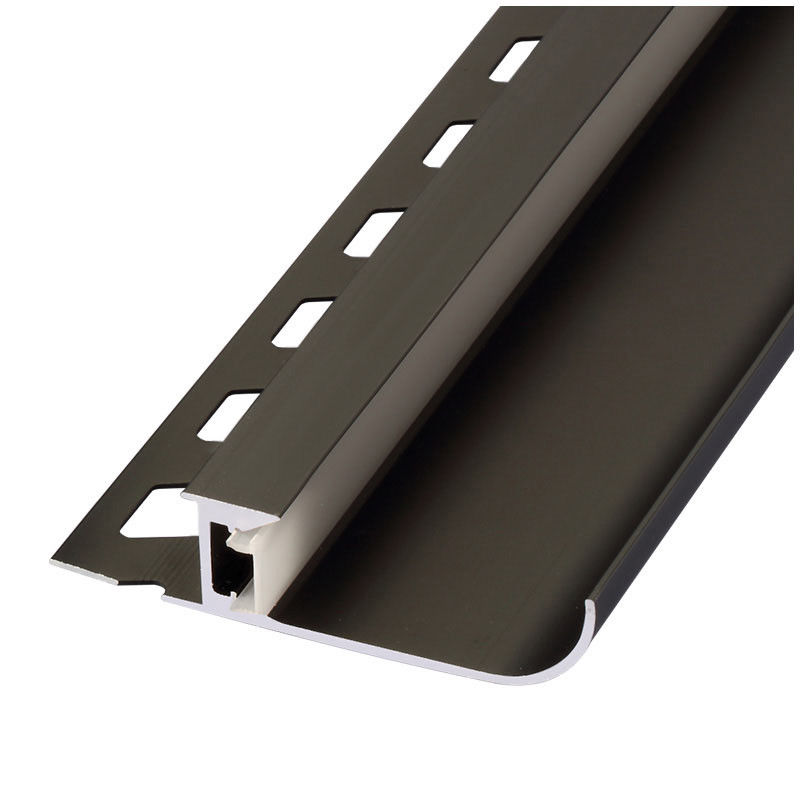 Los protectores de aluminio del tablero que bordea del TUV impermeabilizan los accesorios del rodapié