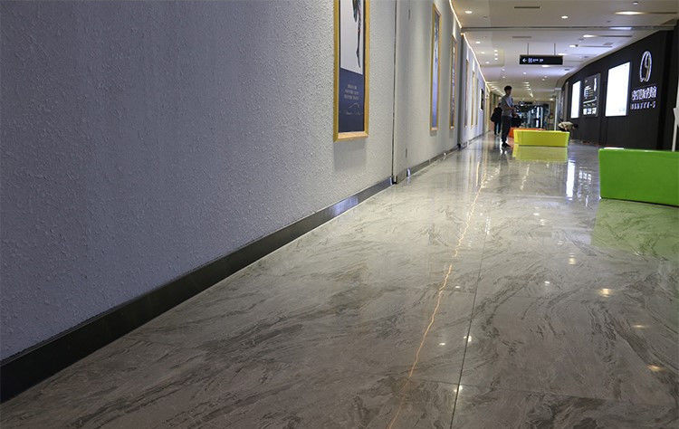 Tablero que bordea de acero inoxidable del piso de la pared del sitio los 2.5m