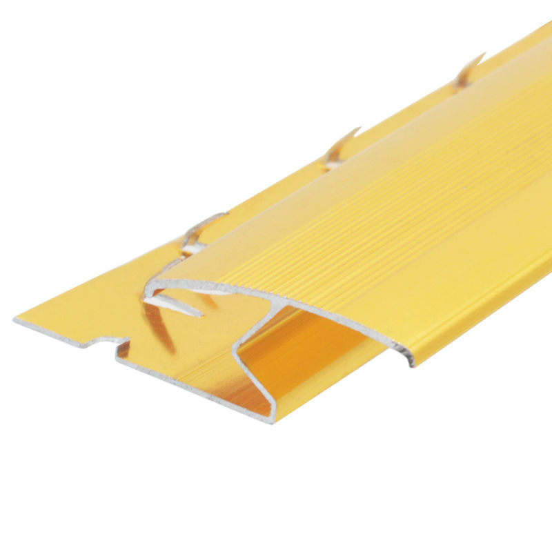 Teja matálica-cerámica de aluminio del ajuste del borde para alfombrar tiras de transición 20m m