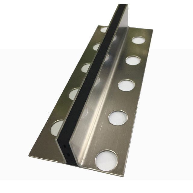 junta de acero inoxidable del movimiento de la extensión de la teja de la junta del movimiento de los 2.5cm para las piedras