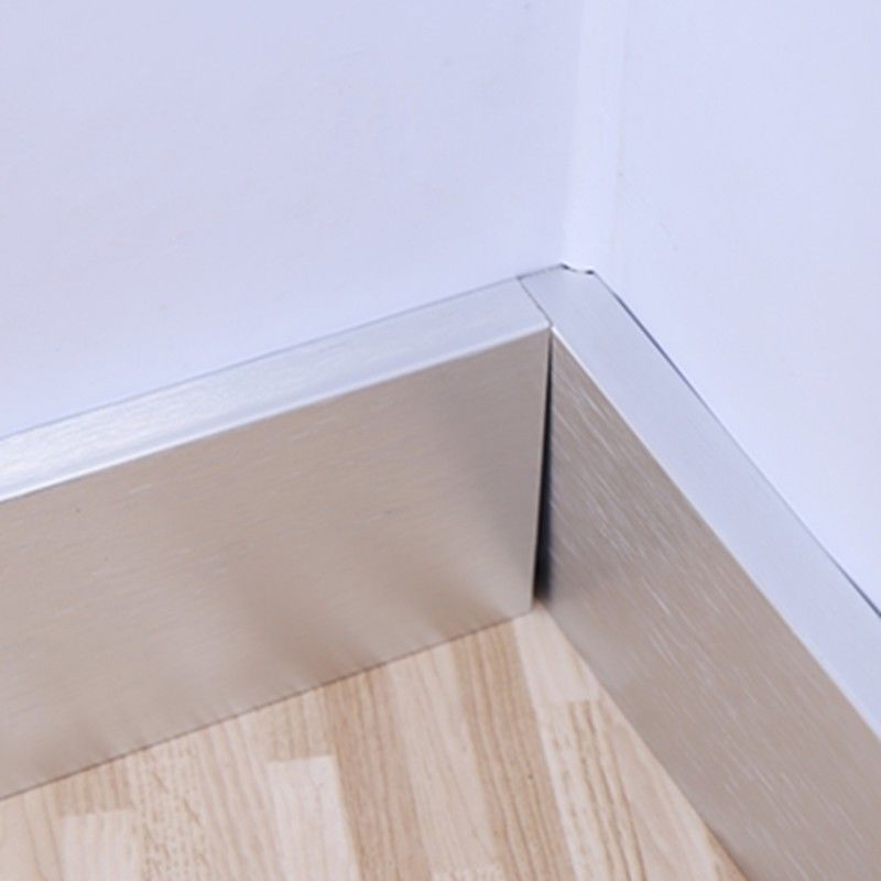 aluminio decorativo de madera del tablero que bordea de 60m m para la esquina de la cocina