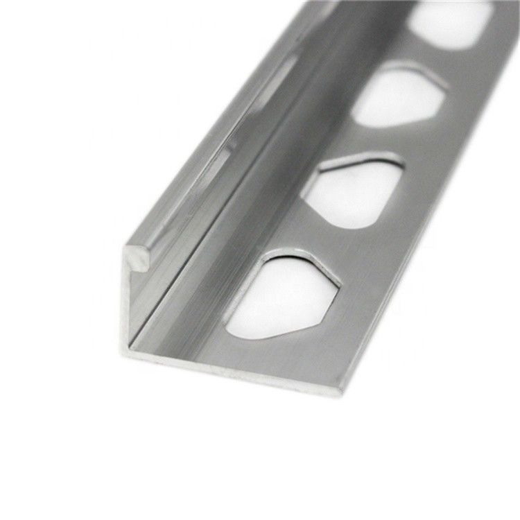 Ajuste de aluminio libre de la baldosa cerámica del OEM Logo Customized Tile Corner Trim de la muestra
