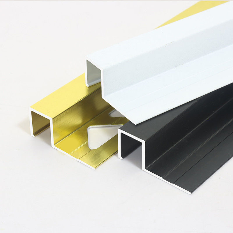 Ajuste de cerámica de aluminio de la teja de la esquina de la pared de borde de la protección del ajuste de aluminio de alta calidad de la teja