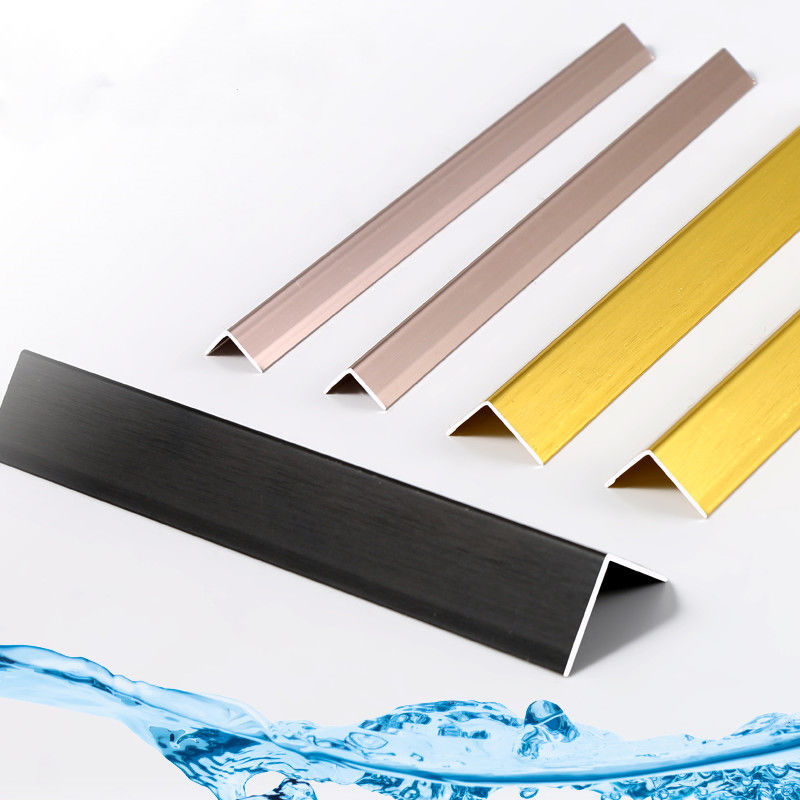 Ajuste de aluminio de la teja para el ajuste de aluminio del borde de la baldosa cerámica del borde de mármol