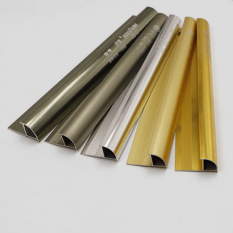 T de anodización forma el ajuste de aluminio de aluminio del borde del cuadrado del ajuste el 1.8m de la teja