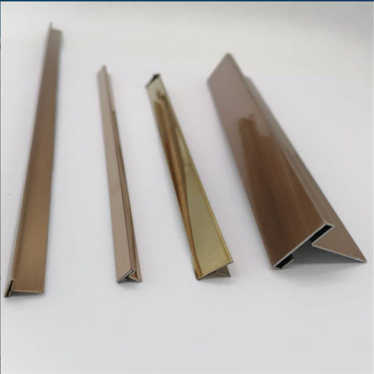 Ajuste de aluminio de plata de acero inoxidable 8m m de la teja del oro de T 10m m