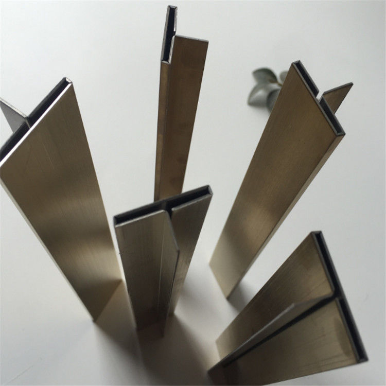 Ajuste de aluminio de plata de acero inoxidable 8m m de la teja del oro de T 10m m