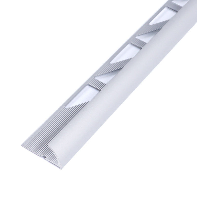Ajuste anodizado 10m m del borde del metal del SGS para la baldosa cerámica el 1.8m
