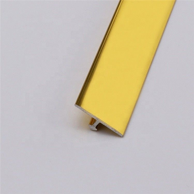 Teja de aluminio del OEM arreglar el piso decorativo que divide las tiras de aluminio del umbral