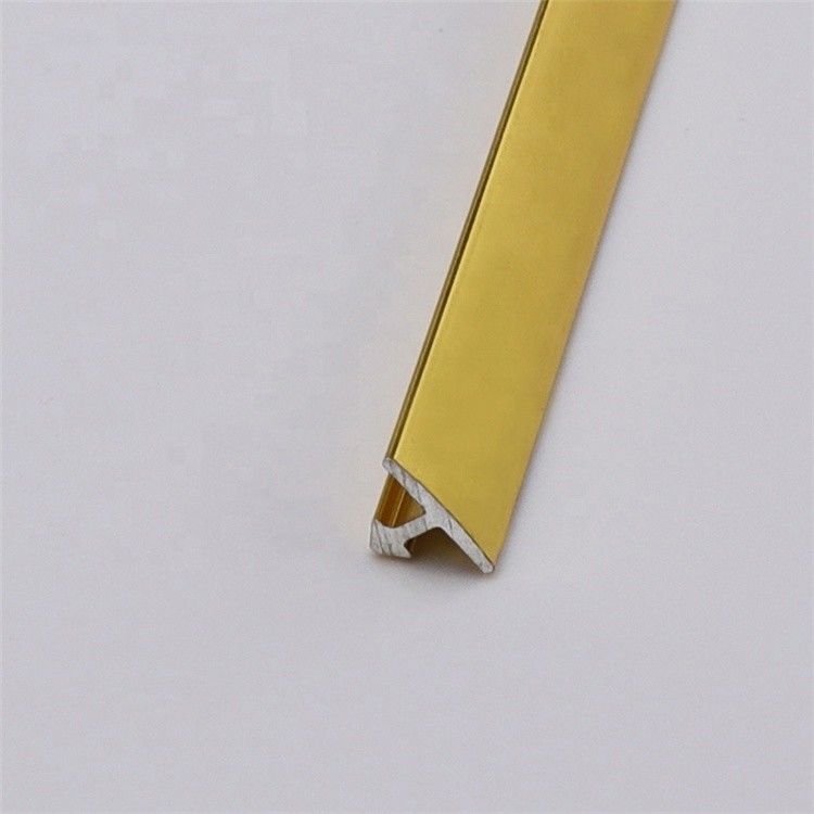 Teja de aluminio del OEM arreglar el piso decorativo que divide las tiras de aluminio del umbral