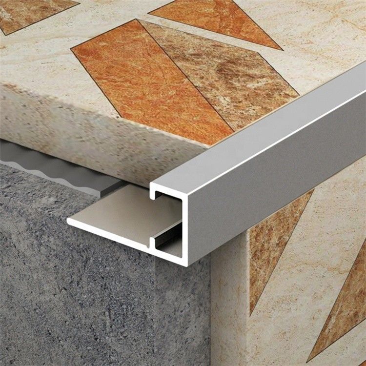 decoración casera de aluminio de la teja de 25m m del ajuste exterior de la esquina