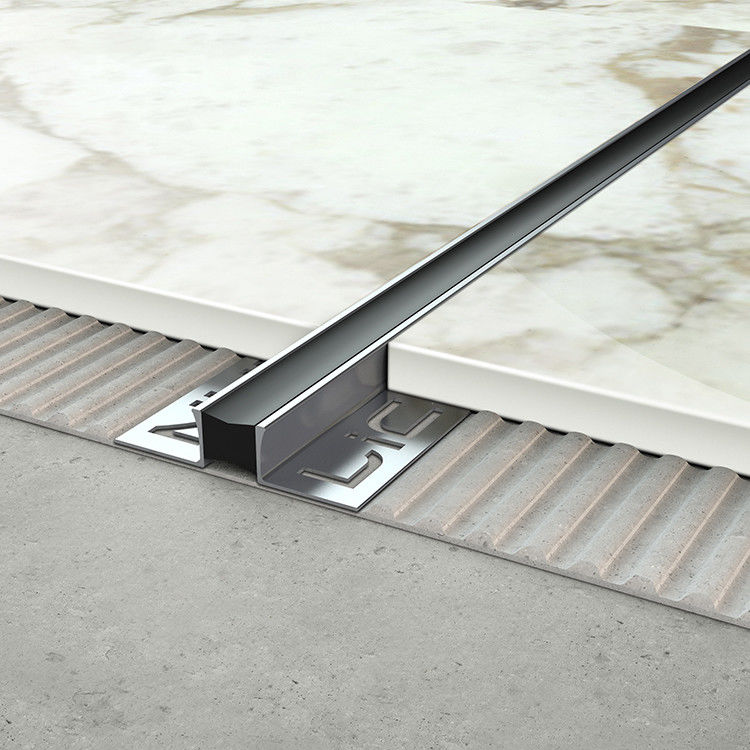 Piso de la protuberancia del movimiento de aluminio de la teja y ajuste de madera comunes de cerámica de la teja que suelan