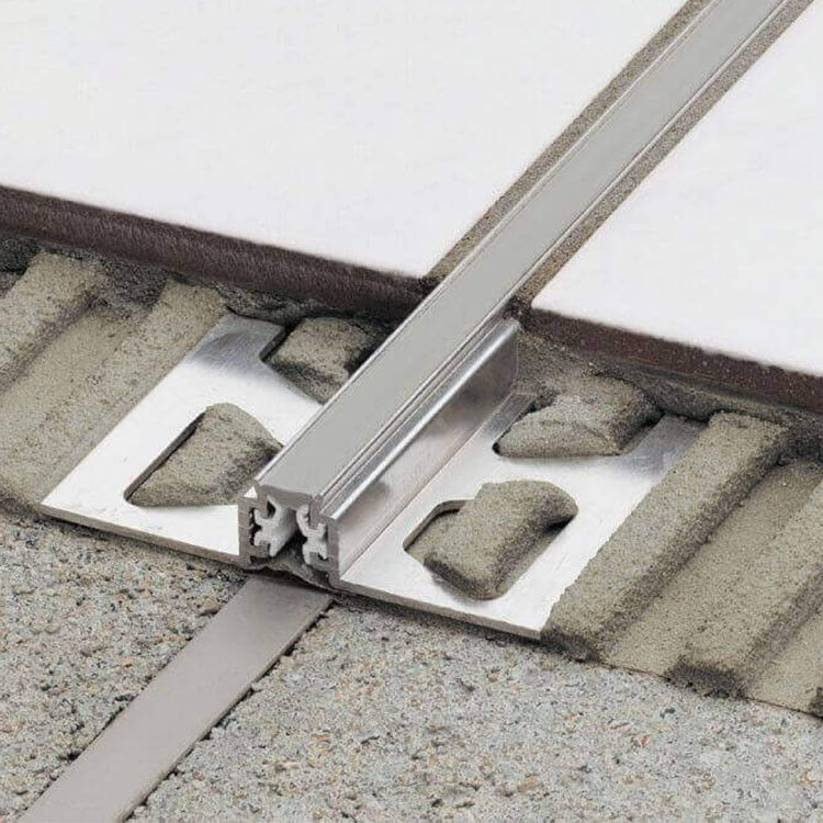 junta de dilatación de acero inoxidable de 30m m para el edificio