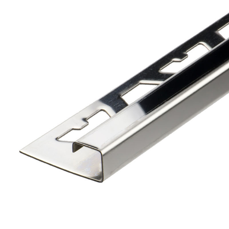 Ajuste cuadrado decorativo de acero del borde de la teja de las tiras 2.0m m de Sqstainless del espejo