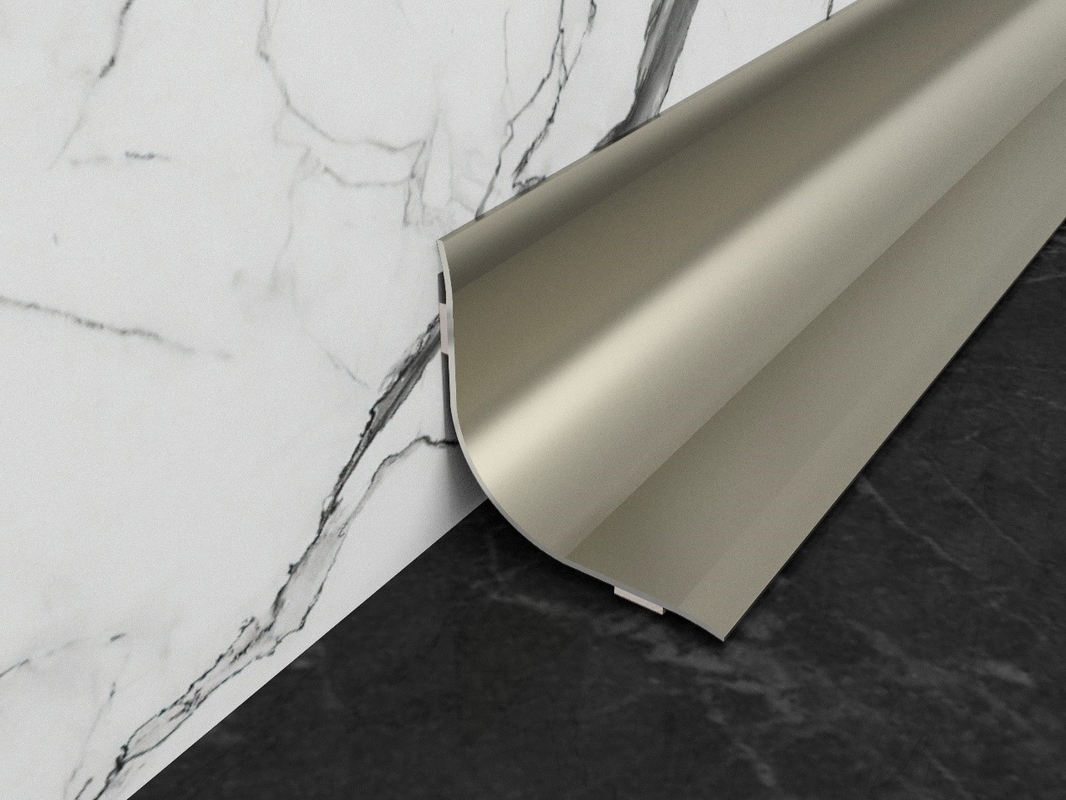 Tamaño de encargo del ajuste de aluminio interno color plata de la teja